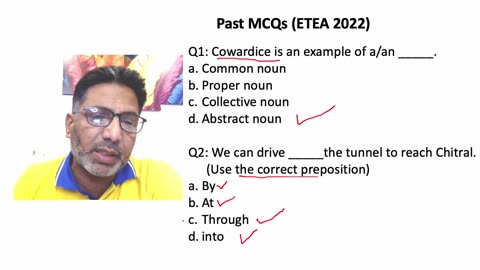 MDCAT-ETEA English MCQs Past Paper (70)