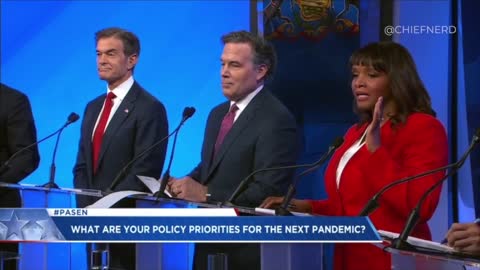 Kathy Barnette Calls Out Dr. Oz and Dave McCormick for Being WEF Members at PA GOP Senate Debate