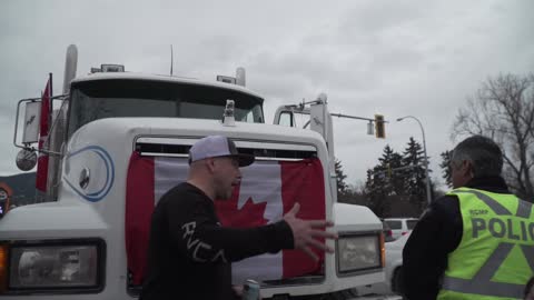 Freedom Rally Emergencies Act Excitement Vernon, BC February 19, '22