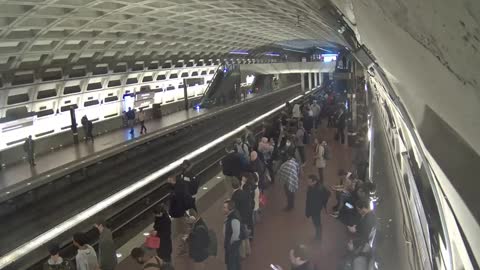 Rail operator at Metro Center bypasses station when realizing a shooting is happening