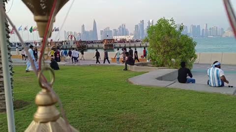 Tourist attractions _ Corniche inauguration _ Qatar FIFA world cup 2022 _ قطر #كأس #fifa #fifa2022