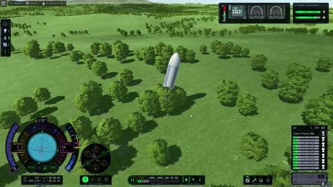 Kerbal Space Program 2 Ep 1 Sub-orbital Starship prototype test flight