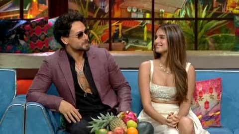 Kapil sharma flirt with Tara Sutaria | Heropanti 2| tara sutaria | tiger shroff