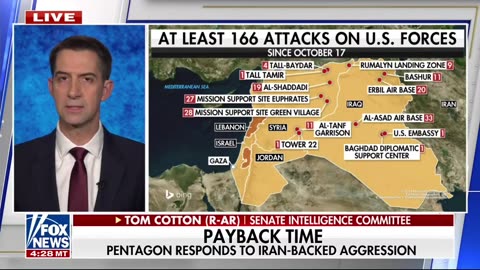 I'm Not Sure These U.S. Retaliatory Strikes Will Be A Strategic Success - Tom Cotton