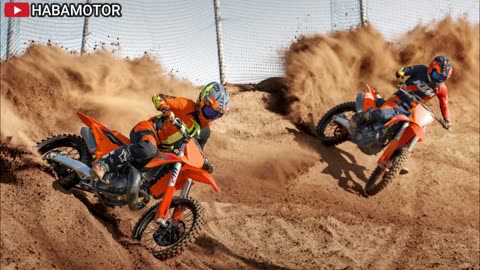 THE 2025 KTM MOTOCROSS RANGE