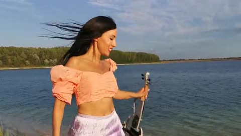 LAMBADA - KAOMA 🇧🇷💃🏻 2021🌴 Violin cover by Agnieszka Flis 🎻🌴