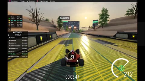 Trackmania, Going for Gold!