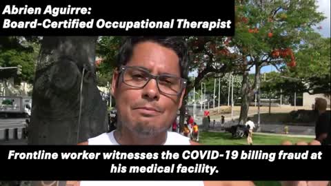 Frontline Worker Witnesses the COVID-19 Billing Fraud at His Medical Facility.