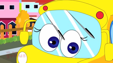 Wheels on the Bus | Nursery Rhymes | Rhymes