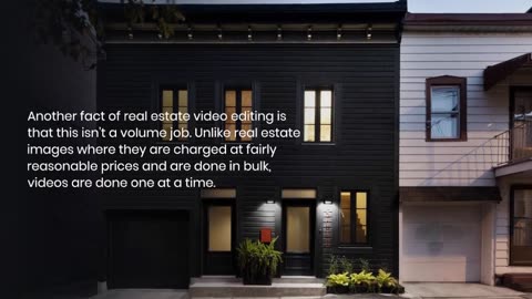 Facts About Editing a Video in the Real Estate Business