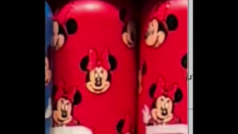 Disney Parks Minnie Mouse Red Water Bottle #shorts