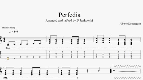 How to play Perfidia on Guitar