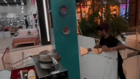 Defeat turkish ice cream boy on a cute girl