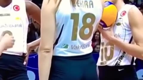 Zehra Gunes of Turkey_ A Stunning Volleyball 🏐 Player 💞 #shortsfeed #shorts #viral