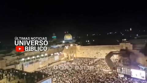 150.000 personas orando en Jerusalén escuchan tambores de guerra en vísperas de Rosh Hashaná".