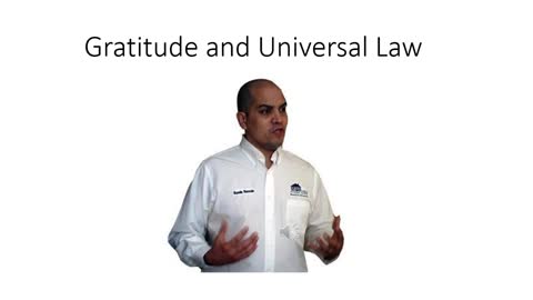 12. Gratitude and Universal Law