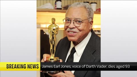 James Earl Jones, voice of Star Wars villain Darth Vader and Mufasa in The Lion King, dies aged 93