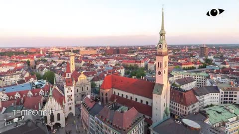 Munich City Hyperlapse Timelapse - B-ZOOMI and TEMPONAUT Zeitraffer München