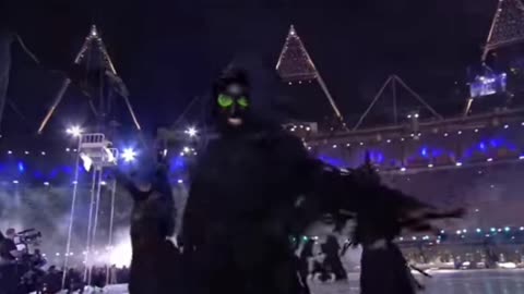 London 2012 Olympics Opening Ceremony creepy pandemic