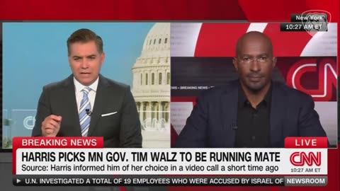 CNN's Van Jones Admits Democrats Were Afraid of Jewish VP Pick