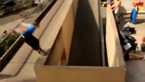 Parkour Fails Compilation !