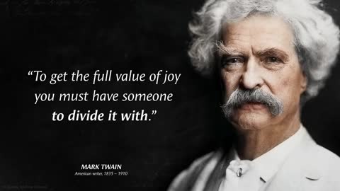 Quotes MARK TWAIN #16