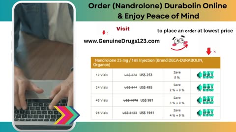 Get Started Today - Order (Nandrolone) Durabolin Online & Enjoy Peace of Mind