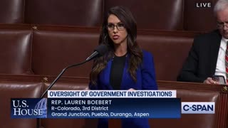 Rep Lauren Boebert: The Weaponization of the Federal Government Against Americans Must End