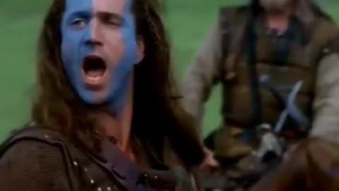 Freedom is always worth fighting for 💪 scene from "Braveheart" (1995)