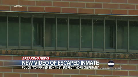 New video released in escaped inmate case