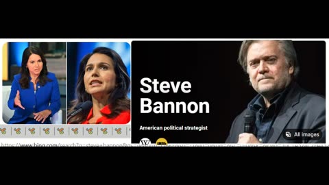 Steve Bannon GUSHING over Tulsi Gabbard