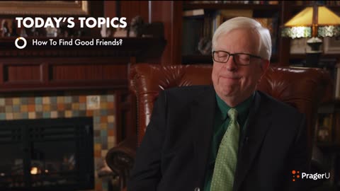 Dennis Prager Fireside Chat #357 A 16 yr old from Nashville asks how do I find good friends ?