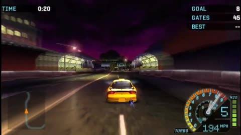 NFS Underground Rivals - Nitrous Run Event 3 Bronze Difficulty Retry Pt 2(PPSSP HD)