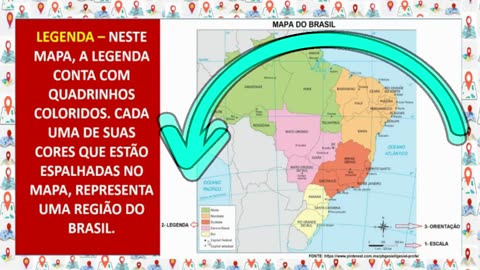 Videoaula: A Legenda nos mapas