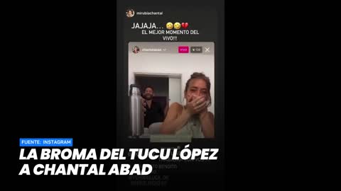 Chantal Abad expuso la broma que le hizo Tucu López - Minuto Argentina