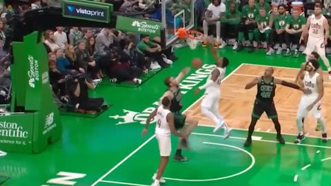 Donovan Mitchell Poster Dunk on Luke Kornet Wide