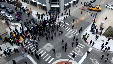 Demonstrators protest killing of Patrick Lyoya in Michigan