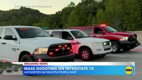 Manhunt underway for suspect in Kentucky interstate shooting: Police