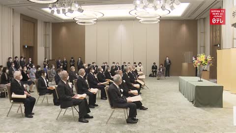 Persons of Cultural Merit award ceremony held in Tokyo