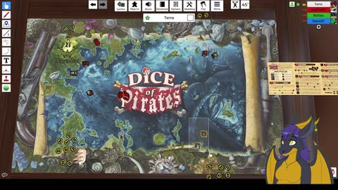 Terra's Gaming Den: Dice of Crowns, Dice of Pirates