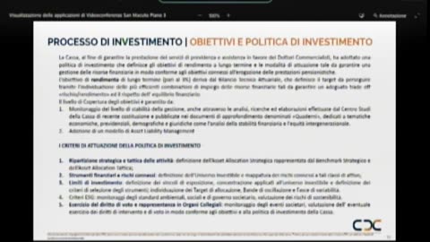 🔴 Patrimonio enti previdenz. e fondi pensione, audiz.ne Cassa previdenza e assistenza commercialisti