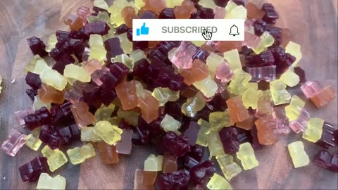 Gummy Bear Candies Made Healthy