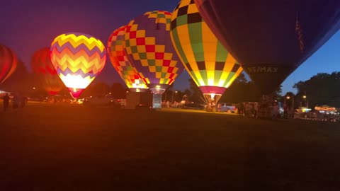 Dueling Banjos Finale! at the Ashland Balloon Fest's Balloon Glow Encounter on Saturday, 06/24/2023