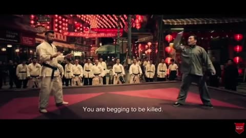 Ip Man vs karate master Donnie Yen vs Chris Collins Ip Man 4 The Finale