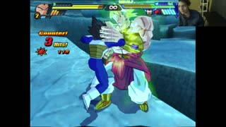 Broly The Legendary Super Saiyan VS Vegeta In A Dragon Ball Z Budokai Tenkaichi 3 Battle