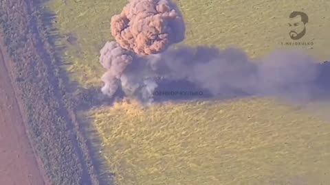 🚨🇷🇺🇺🇦 Footage otage of the destruction of the Ukrainian MLRS BM-21 "Grad"