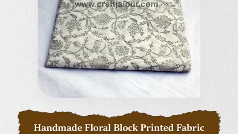 Shop cotton fabric wholesale At Best Price From CraftJaipur