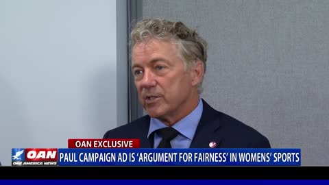 Paul campaign ad is 'argument for fairness' in women's' sports