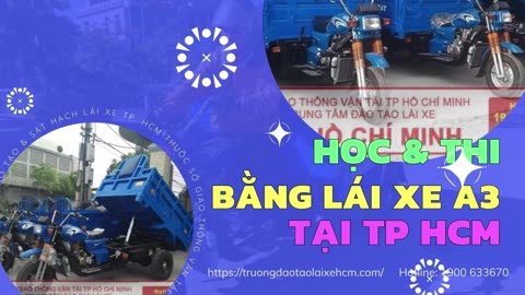 Thi bằng lái xe A3 có khó không?