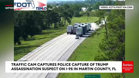 2nd Trump Assination Attempt - Car Stopped, Suspect Arrested